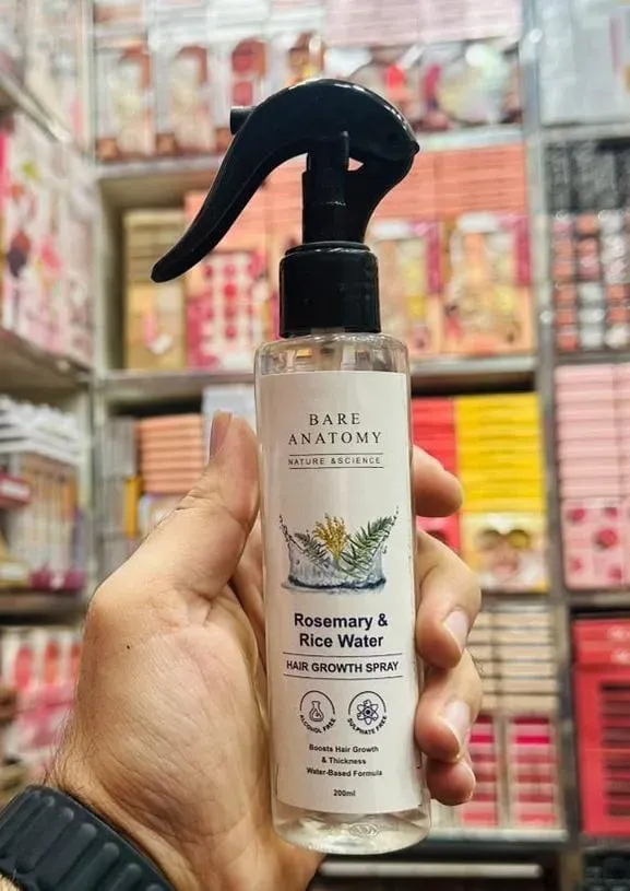 Rosemary Rice Water Hair Growth Spray Anti Fall