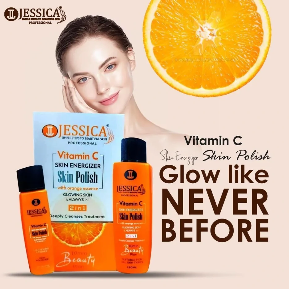 Jessica Vitamin C Skin Energizer Skin Polish With Orange Essence